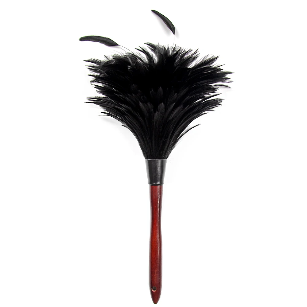 Feather duster non-shedding car home use thickened and dense sweeping household cleaning electrostatic adsorption dust duster