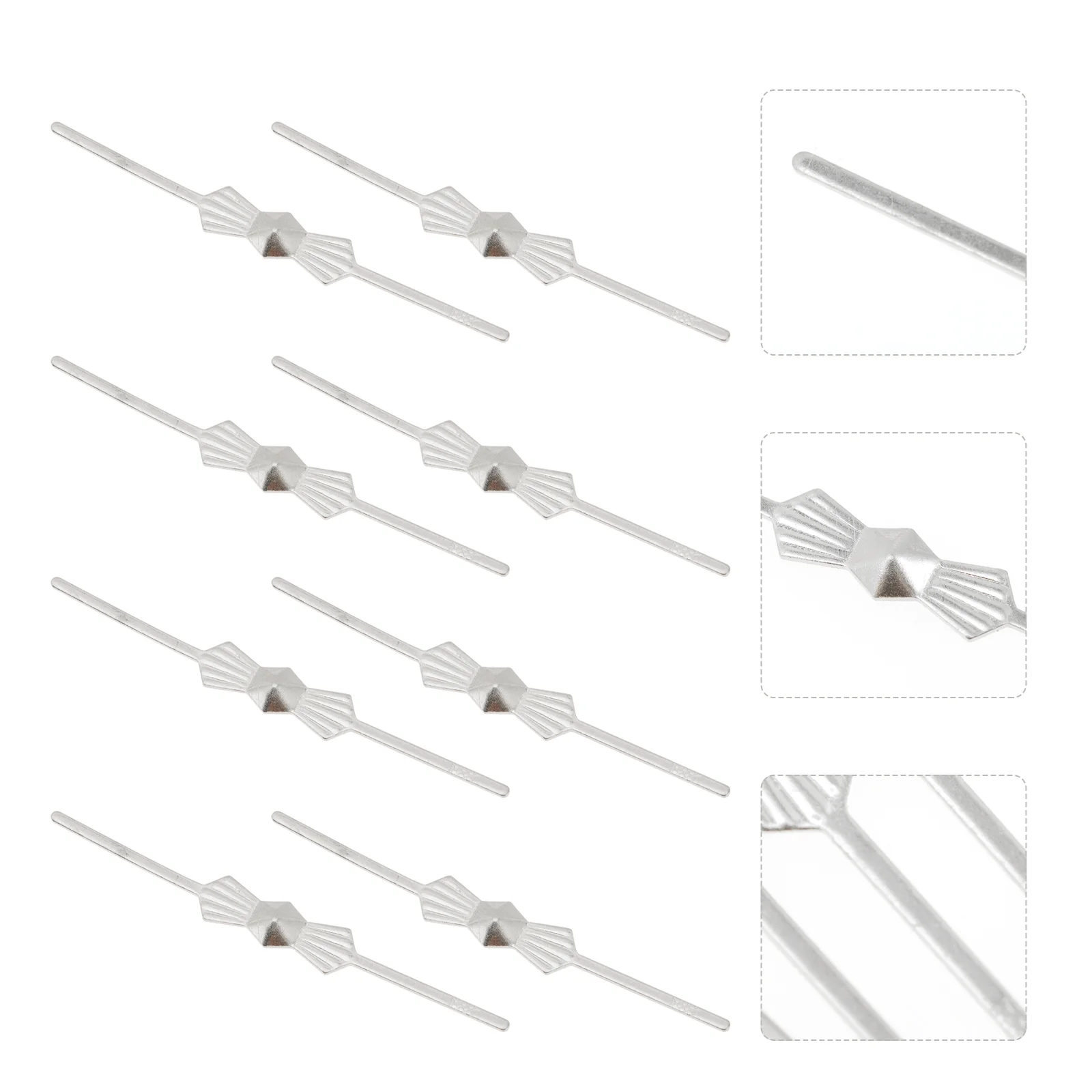 200 Pcs Lamp Accessories Ceiling Connector Metal Bowtie Clips Crystals