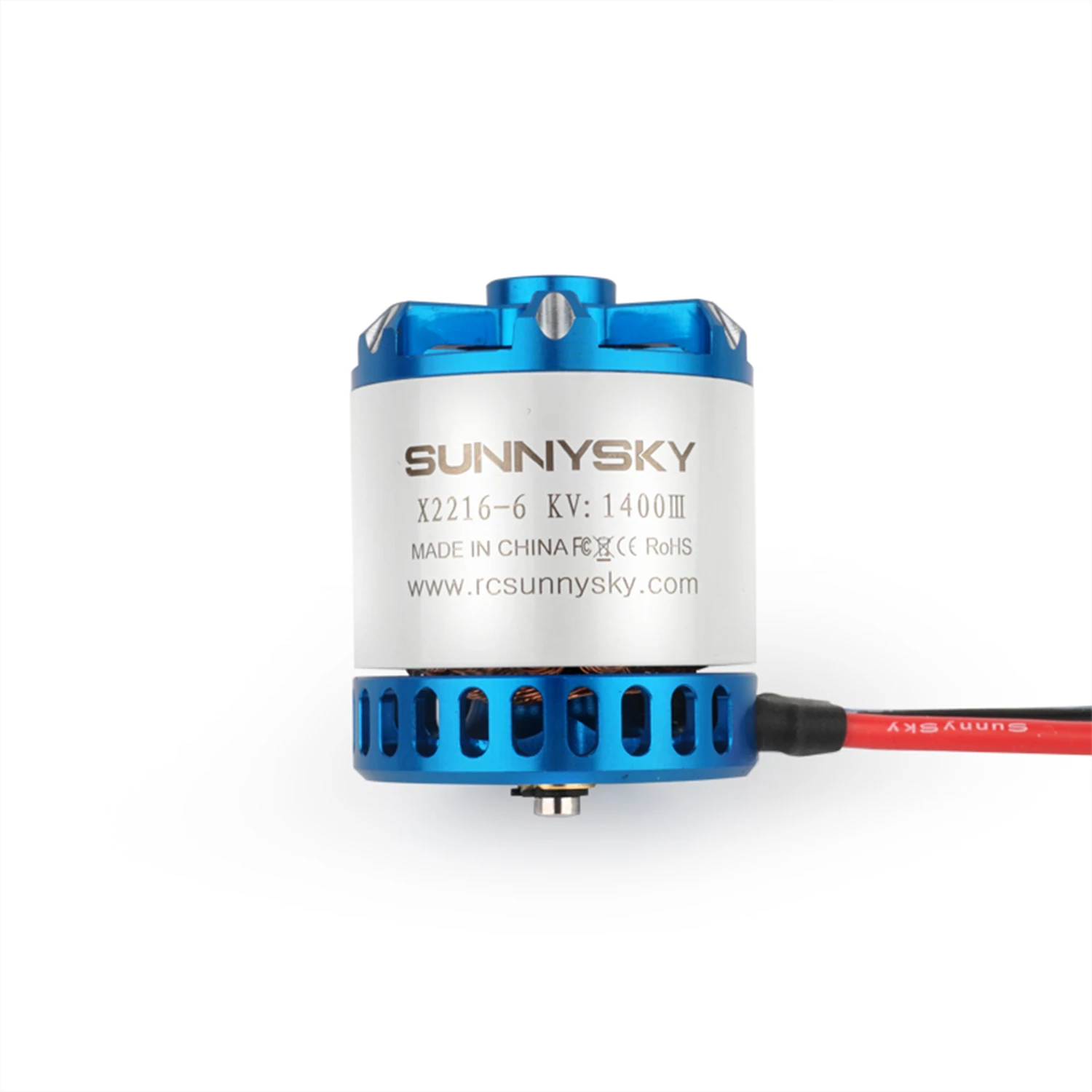 SUNNYSKY X2216-III X2216 2216 880KV 950KV 1100KV 1250KV 1400KV 2600KV Long Short Shaft 3-4S Brushless Motor RC Drone Airplane thumbnail 3