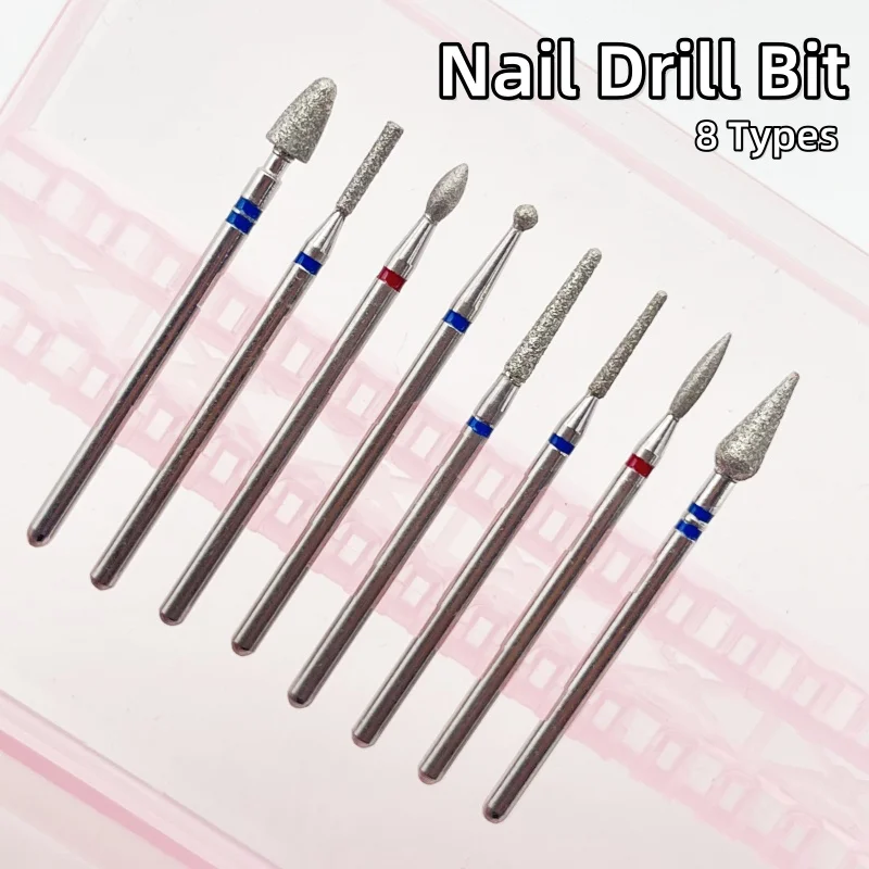 1 قطعة أظافر ماسية مثقاب الخشب قاطعة المطحنة ل مانيكير الروتاري بت إهاب نظيفة اكسسوارات ملفات الأظافر أدوات الرسم الروسية البولندية #4