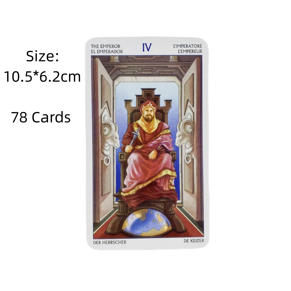 Tarot z 78 drzwi wyrocznia wyrocznia angielskie wizje wróżbiarstwa edycja Borad grając w gry