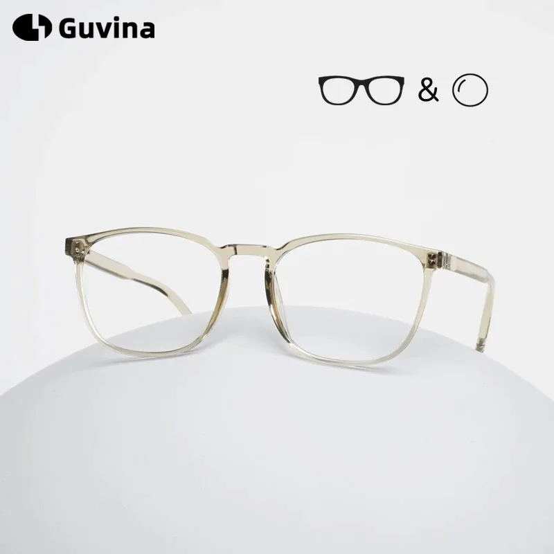 

Guvina TR90 очки для чтения для мужчин прозрачные женские очки оптические линзы с рецептом