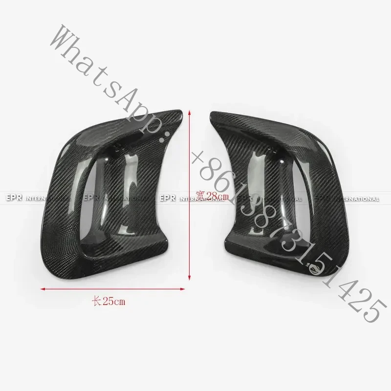 Suitable RX7 FD3S 1992-2002 Carbon Fiber Yumiyama RE Style Front Side Inlet