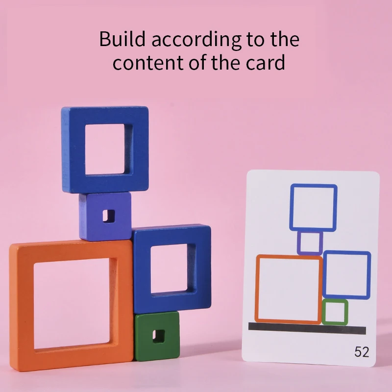 Novas crianças brinquedos educativos de madeira cognição forma geométrica correspondência quebra-cabeça pensando cubo jogo de tabuleiro cor do bebê presentes crianças