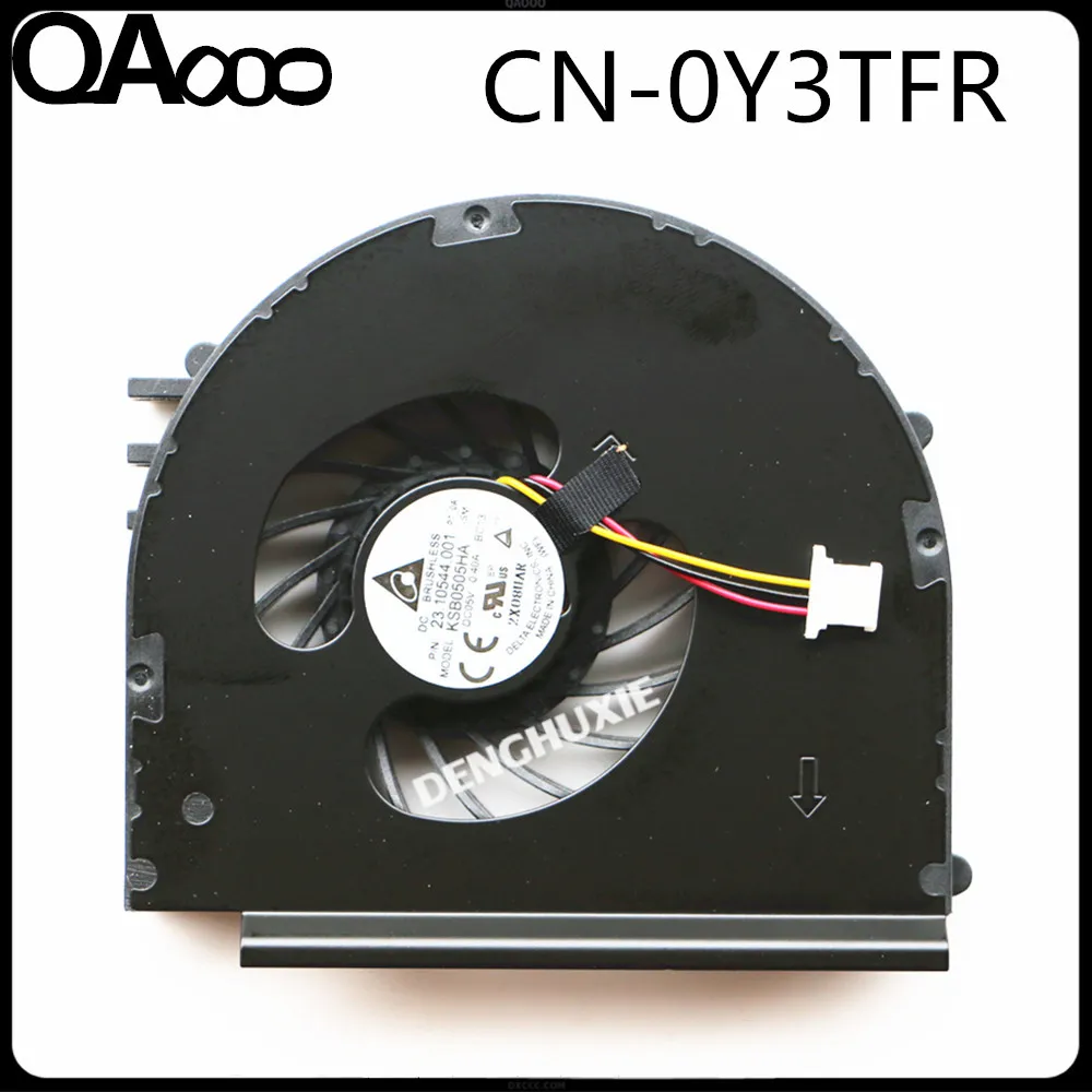 

CN-XCT08 / CN-Y3TFR Laptop Original CPU FAN FOR DELL INSPIRON 15RVD M5110 M5110R CPU COOLING FAN