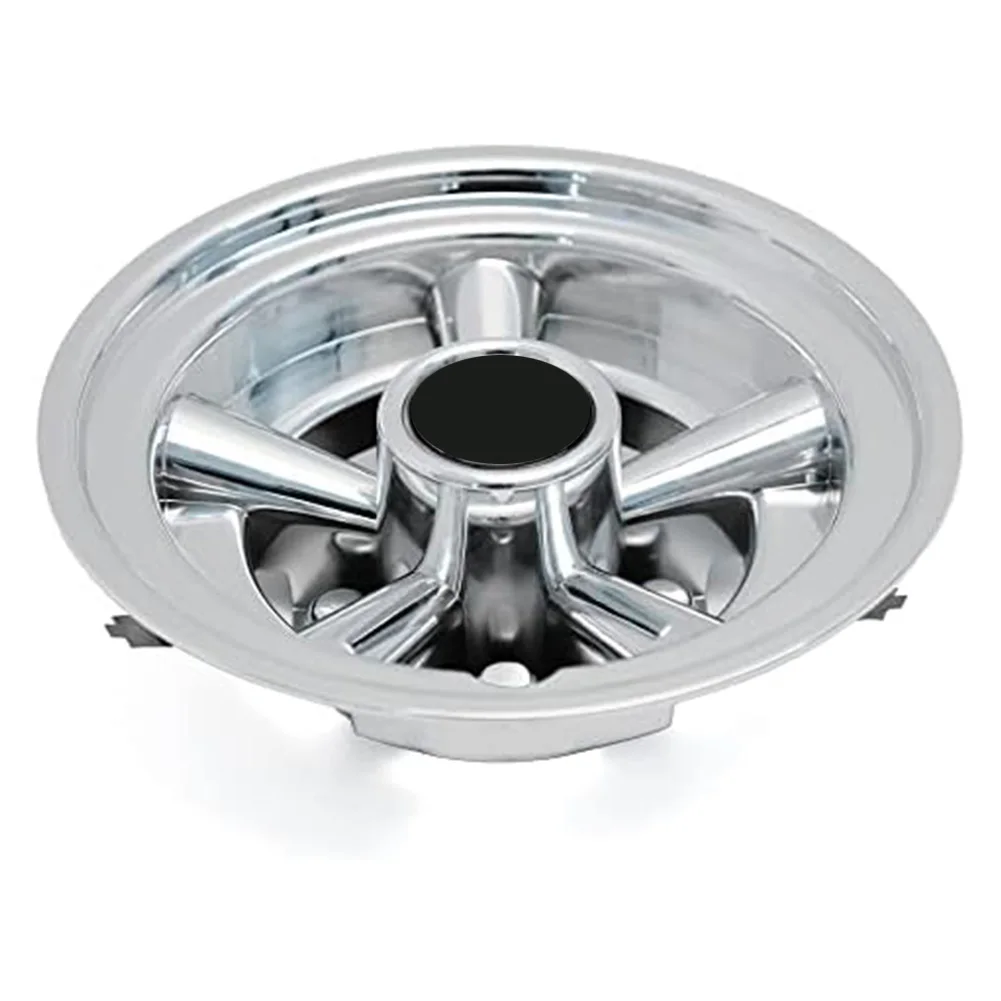 

Chrome Plated Cap For EZGO Wheel Cover Silver Plated ABS Construction Chrome Plating Finish Tool-free Installation