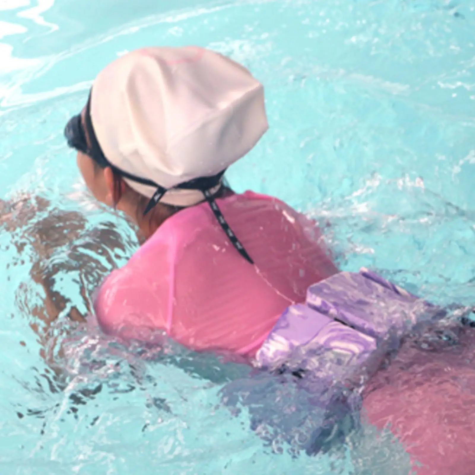 Adjustable Kids Swim Waist Float Belt Safety Lock Flotation Device Beginners Beach Lake Pool Exercise Practice Learning Aid