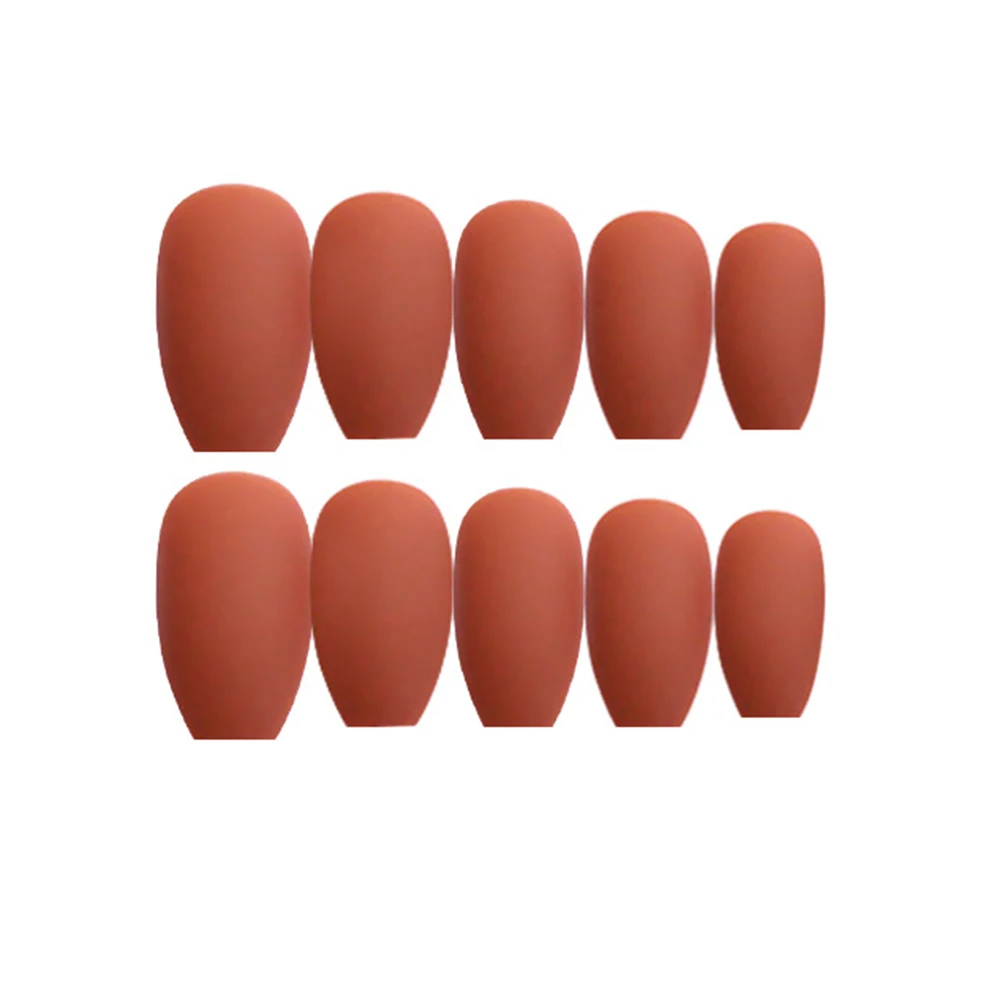 

24Pcs Ballet False Nail Tips Gradient Color Artificial Fingernails Durable Comfortable for Valentine Prom Wedding Manicure