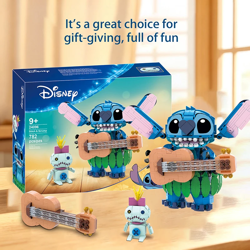 2026 New Lilo & Stitch Building Blocks Set DIY Assembly Bricks Model Cartoon Collectible Toy BirthdayGift for Fans..... - view 6