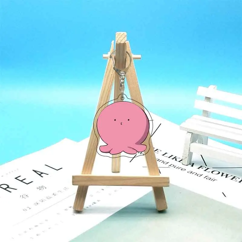 الخطيئة الأصلية لتاكو Pii أنيمي سلسلة مفاتيح مصنوعة من الأكريليك حقيبة Charms قلادة هدية مفتاح سلسلة تذكارية لطيف الإبداعية صديق Kingrings #2