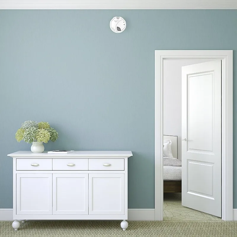 Herramientas. Alarma de humo y incendio con sensor dual, SA3210, blanco