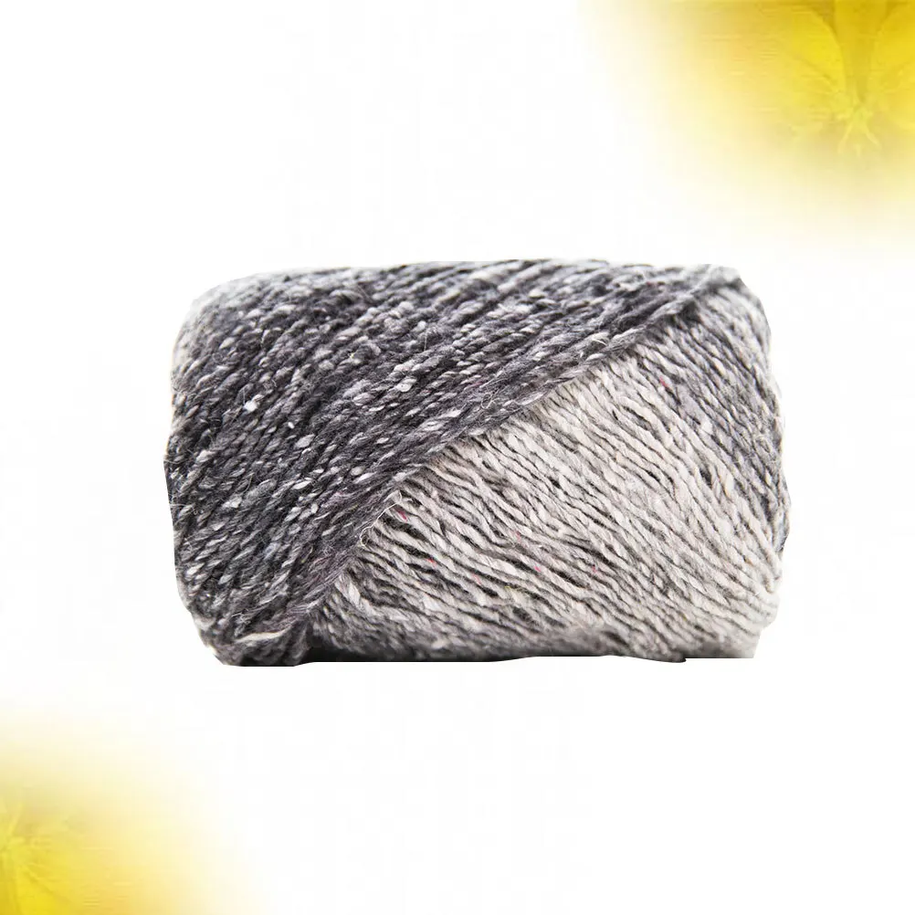 

Color Segment Dyed Gradient Yarn Hand Crocheted Scarf Hat Shawl Line Material Yarn for Hand Knitting DIY Sweater Blanket Costume