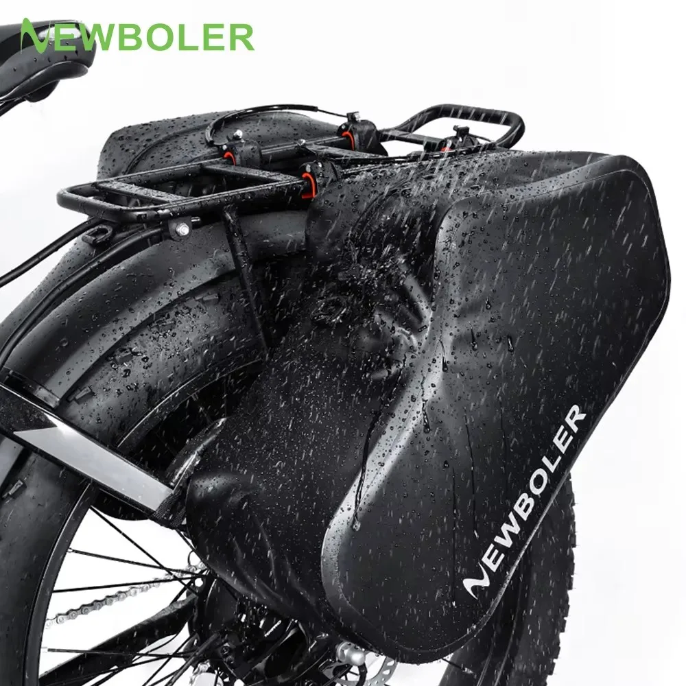 

NEWBOLER велосипедная сумка-корзина 30л большая вместительная водонепроницаемая дорожная велосипедная сумка велосипедная сумка на заднее сиденье багажник аксессуары для электрического велосипеда ﻿
