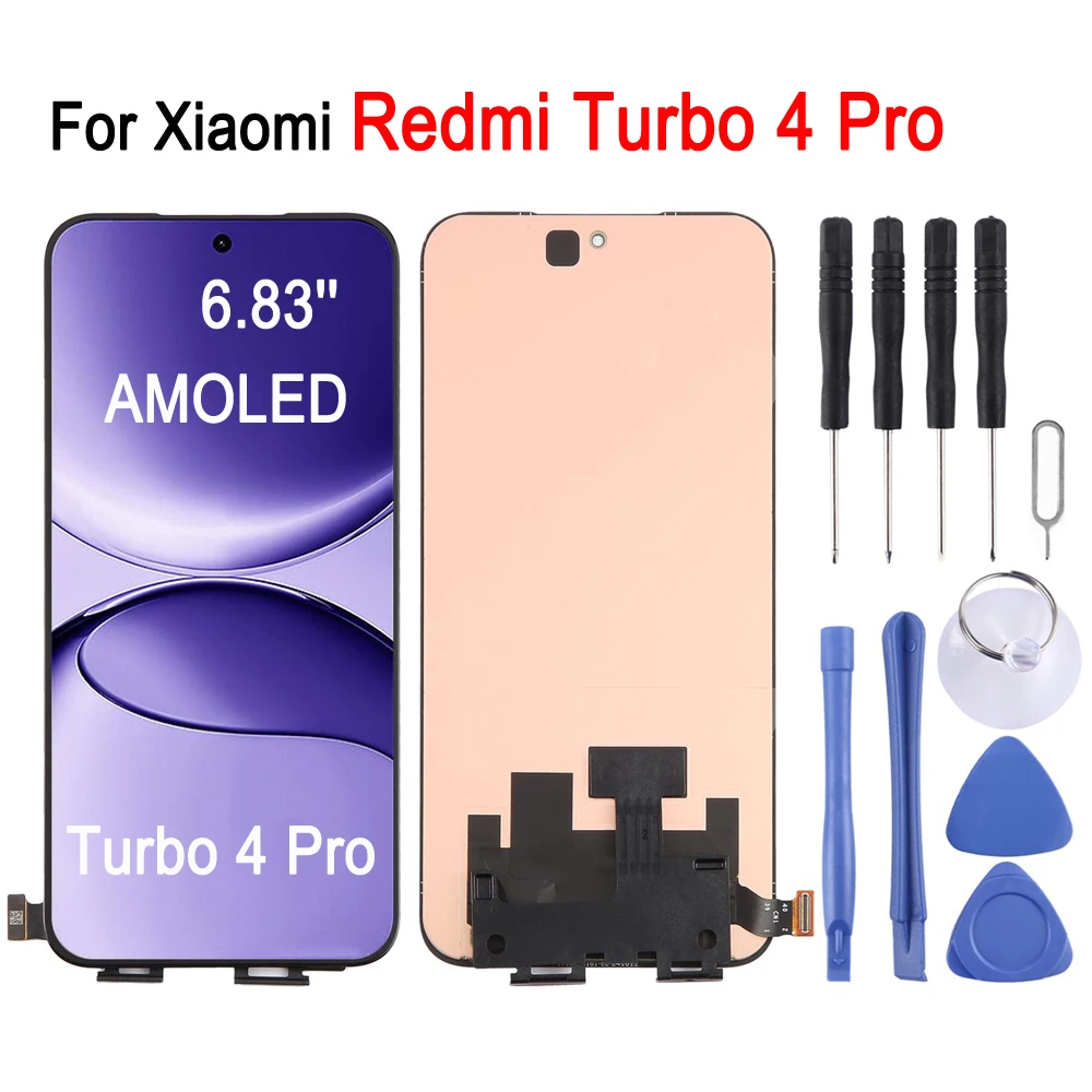 Ecran-lcd-amoled-683-pouces-120hz-pour-xiaomi-redmi-turbo-4-pro-5g-25053rt47c-piece-de-rechange-pour-reparation-d'ecran-tactile-de-telephone