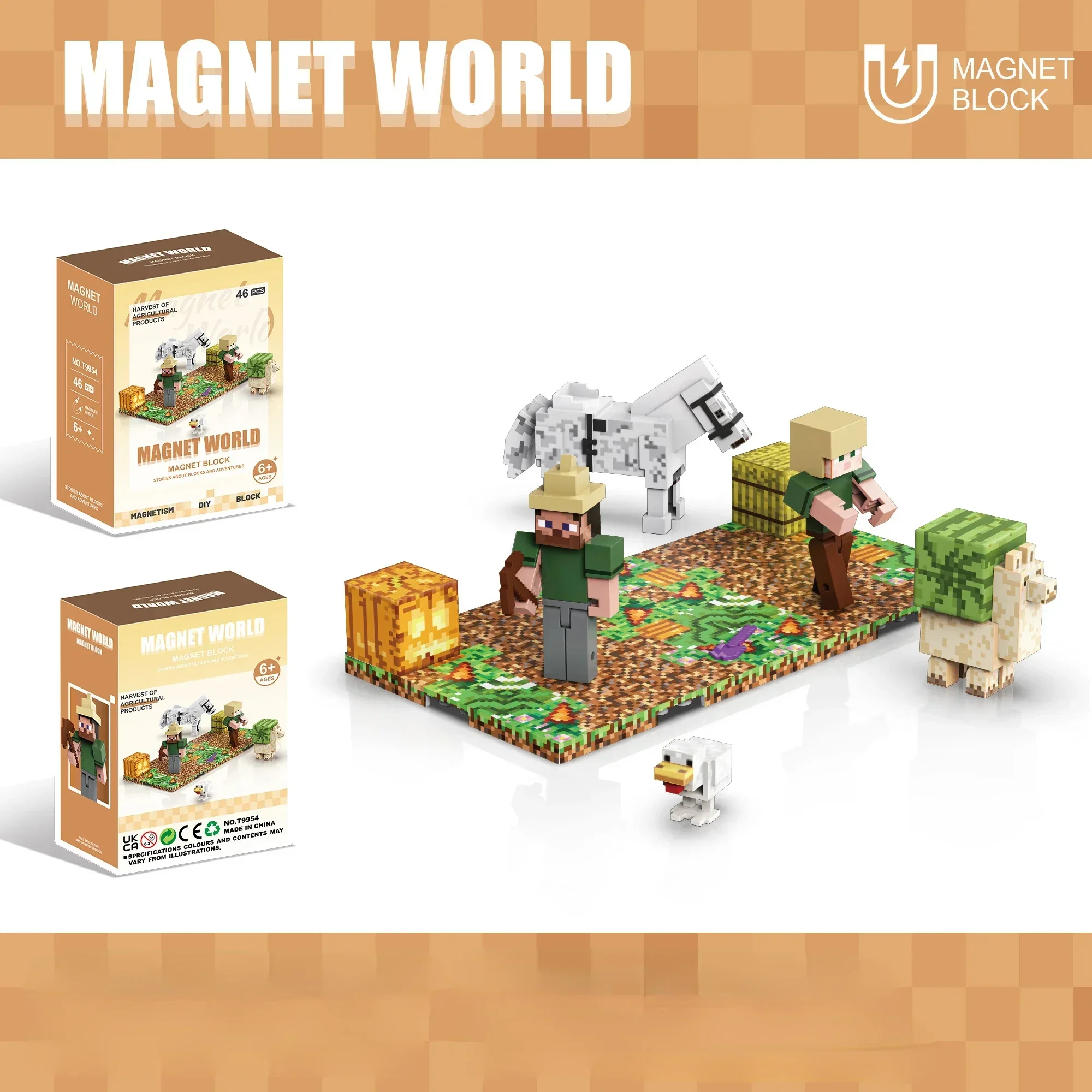 Magnetische Bausteine mit mehreren Formen – Endlose Baupöglichkeiten für Kinder zur Erkundung