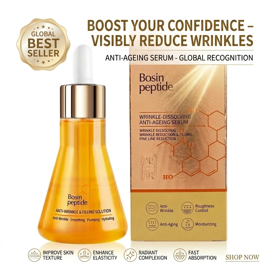 Polypeptide Face Serum Anti-wrinkle Lightening Skin Deep Hydration Moisturizing Smoothing Anti-Aging Facial Serum Skin Care 1pcs