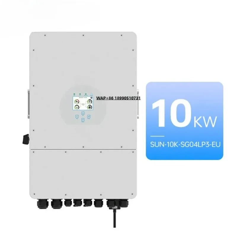 Poland Stock Deye Hybrid Inverter 220V/380V 3-Phase 8KW 10KW 12KW Deye Hybrid Solar Inverter with WiFi Module SUN-10K-SG04LP3-EU