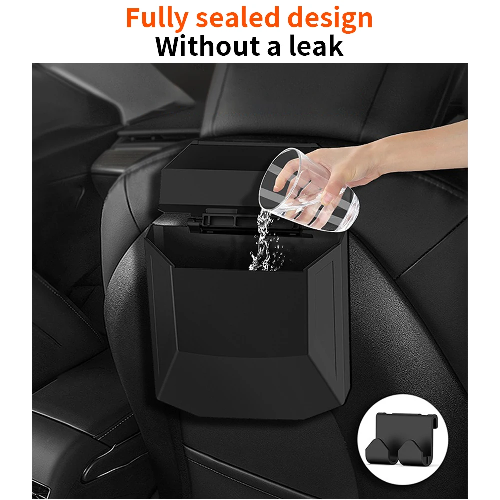 ABS Car Seat Back Organizer And Glove Box Storage Box for Tesla Model 3 Highland & Model Y Juniper 2024-2026 Vehicle Interior Ac