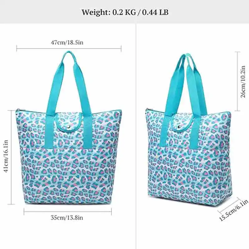 MJ-05 Foldable Work Tote Bags For Women Large Tote Travel Bag