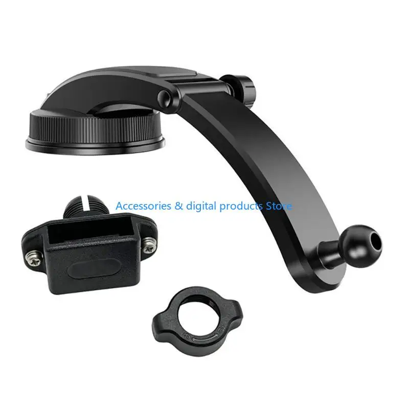 77JD Car Walkietalkie Mount Super Succtions Cup Dashboards 2 Way Radio Holder Stand, Dashboards/Windshield/Window Radio Holder