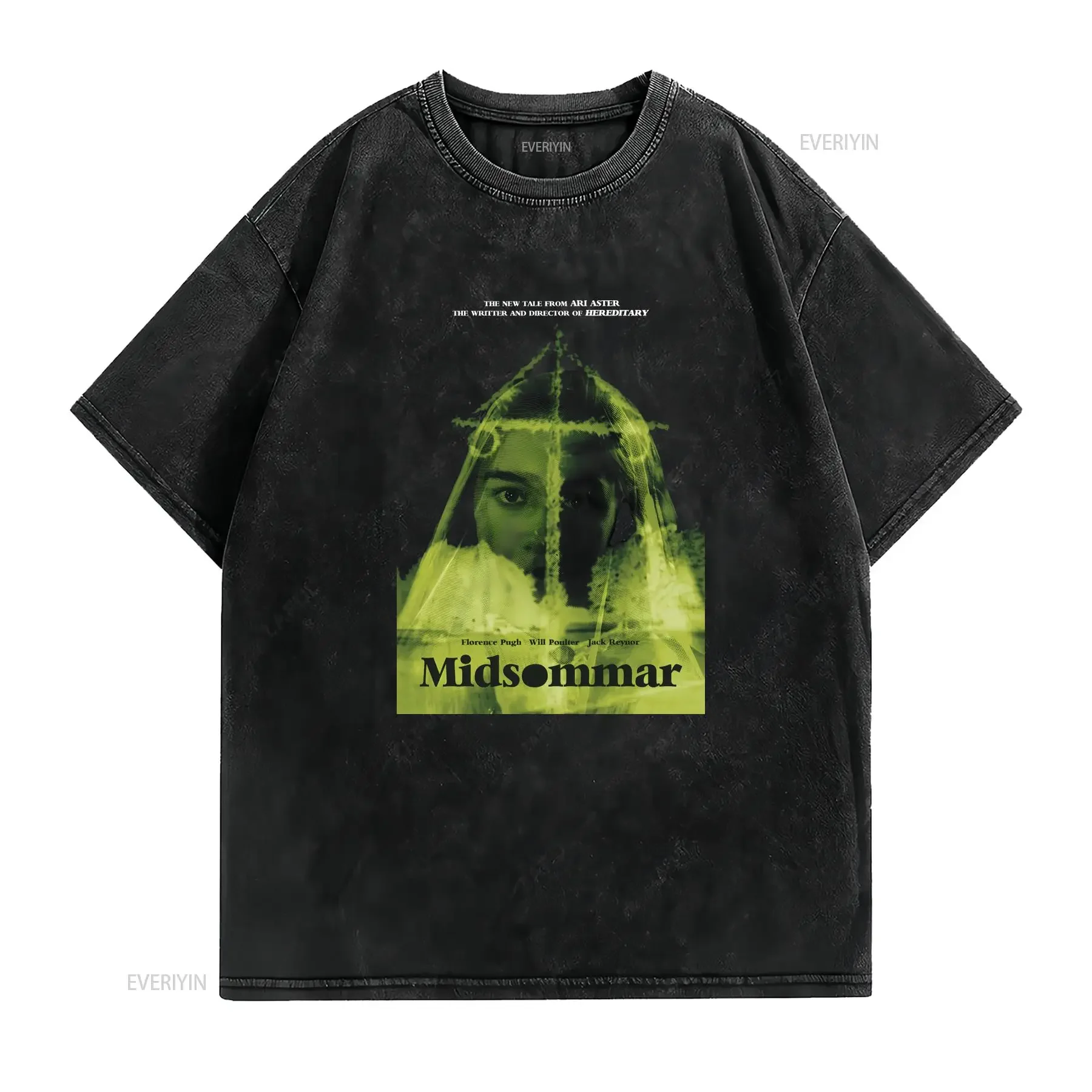 Midsommar Hereditary For Halloween T SHIRT FULL SIZE S 5XL vintage Washed graphic Breathable Stylish fashion Casual Comfortable