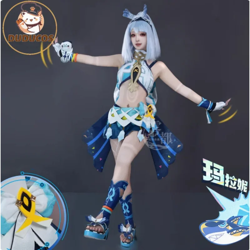 

Muinaa SR Косплей Игра Genshinimpact Muinaa Косплей Костюм Платье Парик Аниме Ролевые игры Карнавальные костюмы для вечеринок