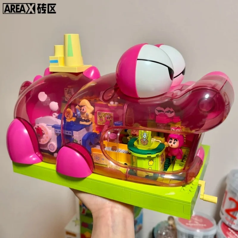 

Конструктор Keeppley: Фабрика печенья Ванияма (Крейон Шин-чан), уличная сцена, коллекционная модель, подарок для детей