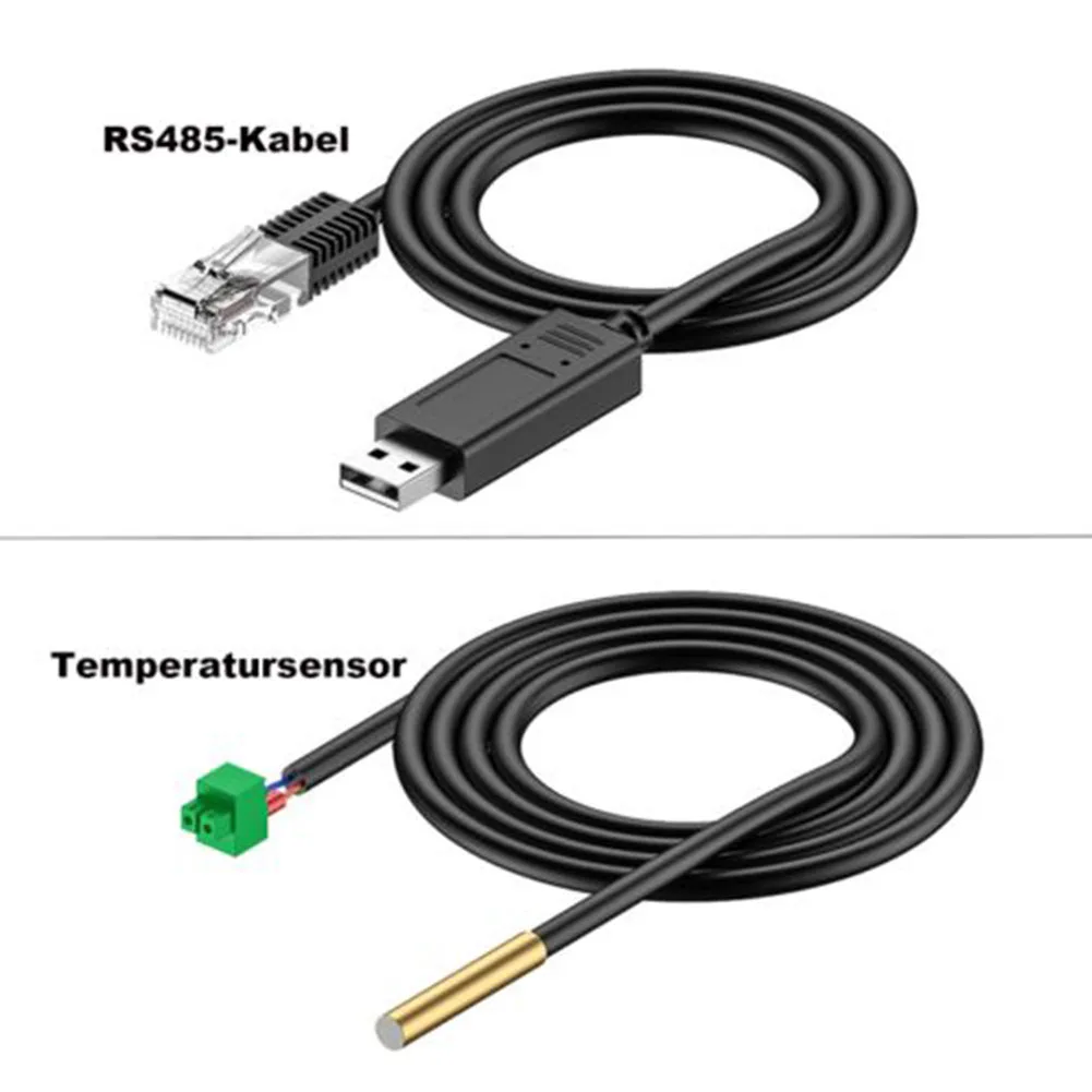 Adaptador Sensor de Temperatura Remoto, USB ao conversor RS485, Suprimentos Elétricos, Epever Controlador Solar, 1 Pc