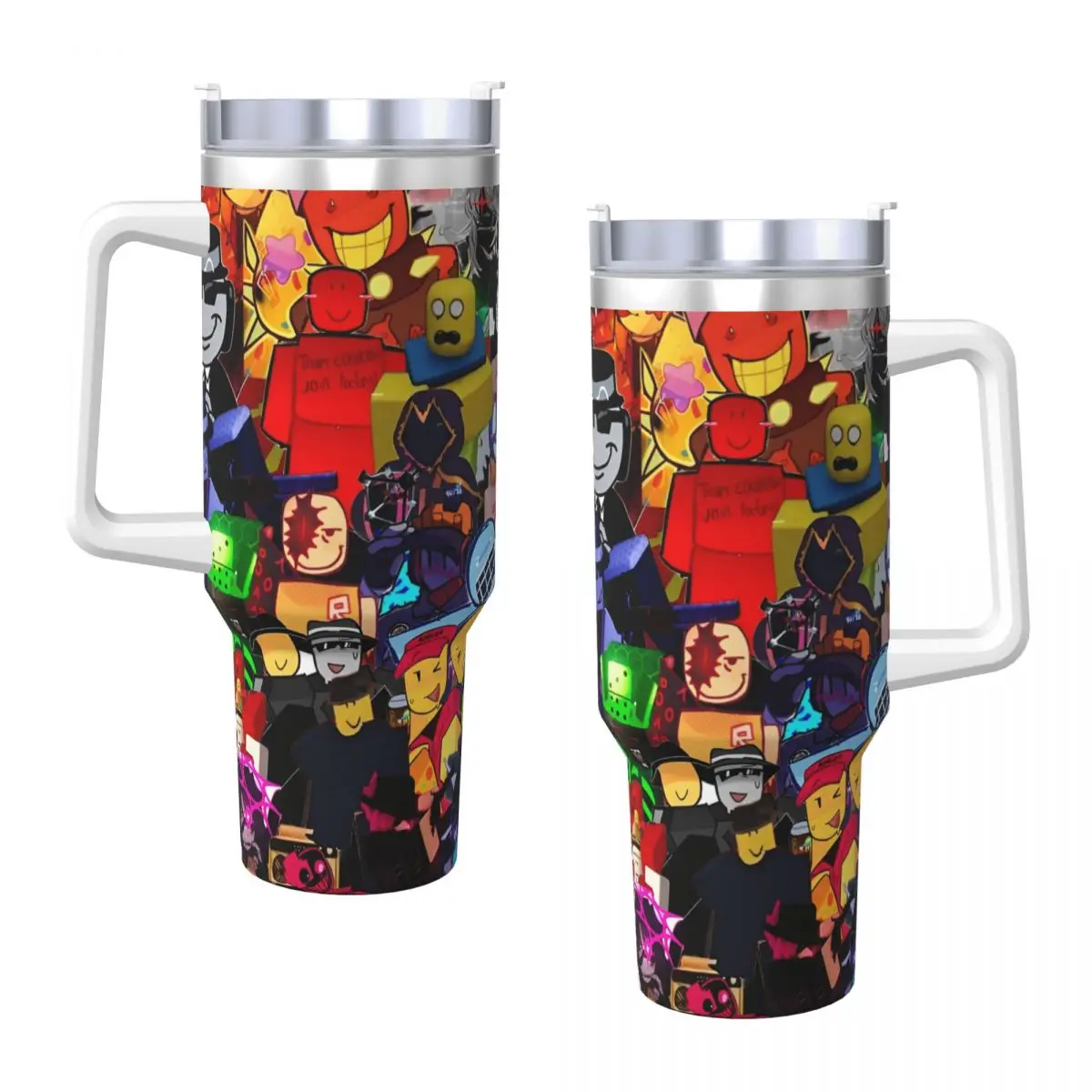 Vaso de acero inoxidable Sebastian Solace presión taza térmica preservación del calor bebidas calientes tazas taza botella de agua gráfica de viaje