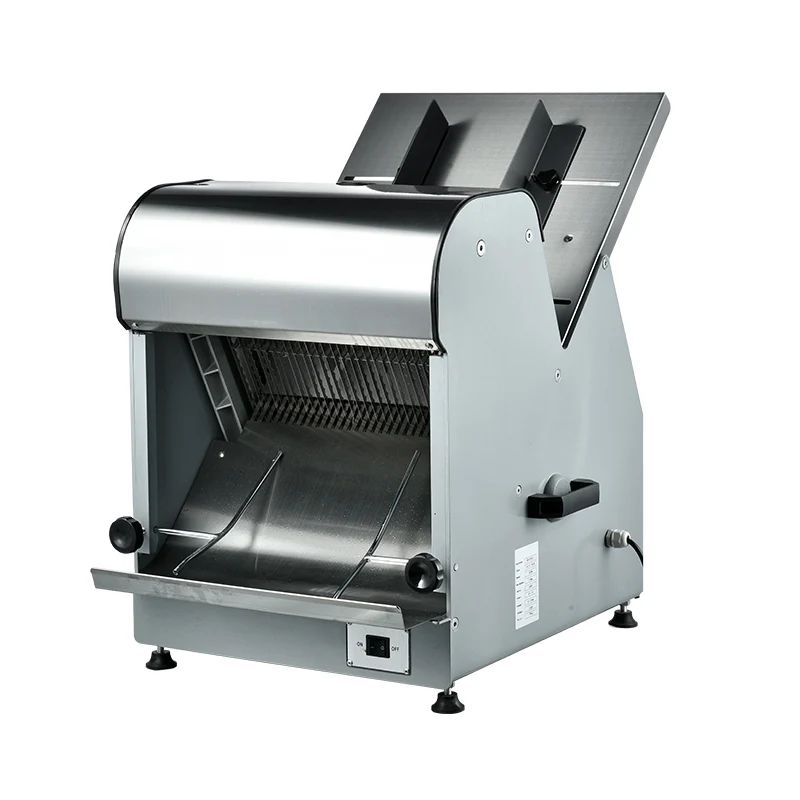 Automatic Electric Industrial Adjustable Bread Cutter Slicing Machine Bread Cutting Slicer Machine