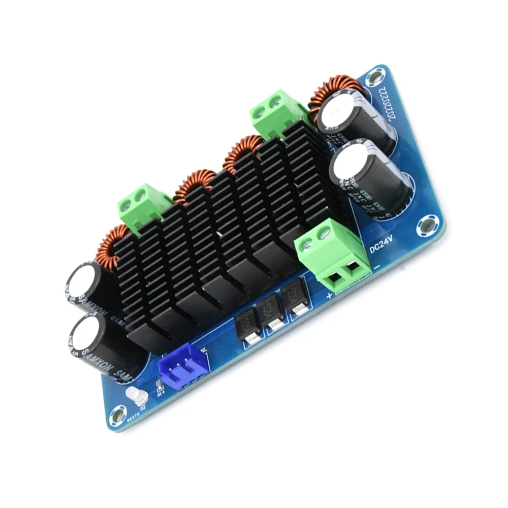 XH-A284 150W+150W Two-Chip High-Power Digital Amplifier Board Module Stage Audio Amplifier Board Power Supply DC12-28V