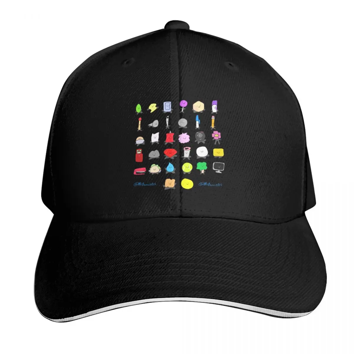 Bfdi All Contestants Pack Part 2 Baseball Cap Strapback Dad Hat Six Panel Structured Crown Sun Protection UPF 50+