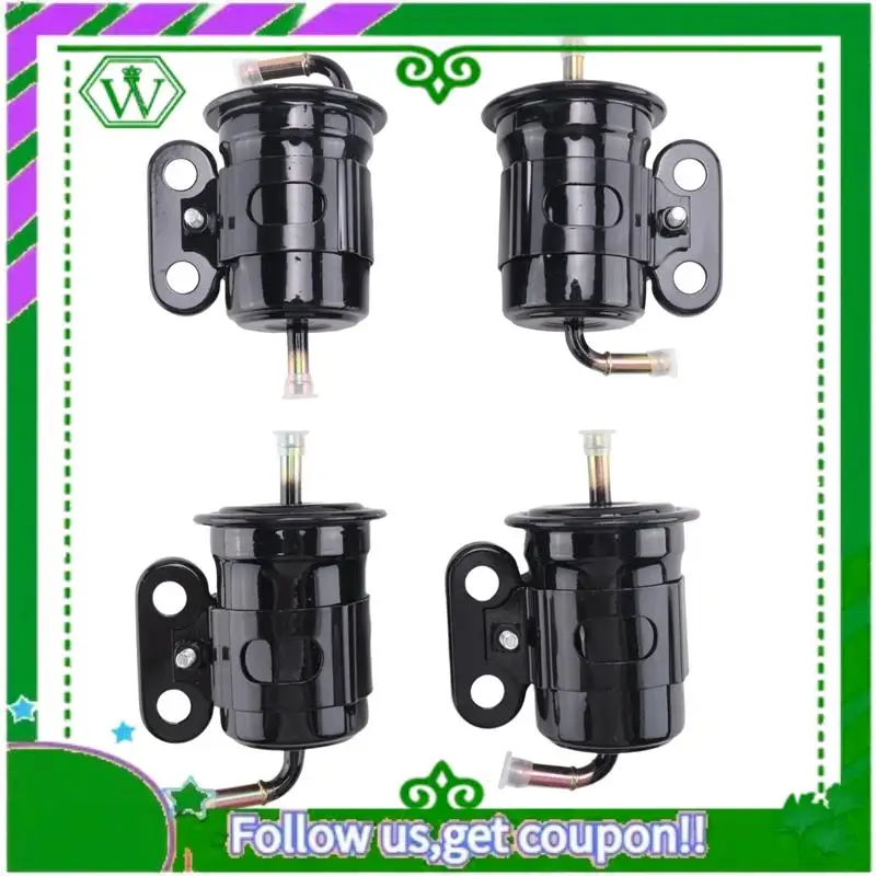 

AC34-4Pcs Marine Boat High Pressure Fuel Filter 15440-93J00 For SUZUKI Durable Easy Install Easy To Use