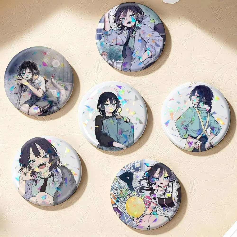 Tsumiki Ogami's Not-So-Ordinary Life  75mm 44mm 25mm Brooch Backpack Hat Pins Accessories Toys Badge