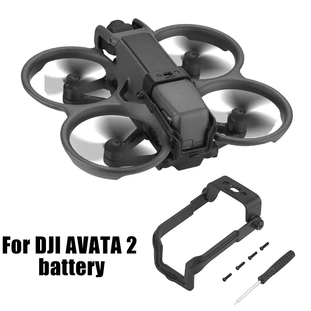 Fivela anti-desembarque de bateria para DJI Avata 2, escudo protetor anti-queda, célula dobrável, protetor anti-queda, acesso Z4X8