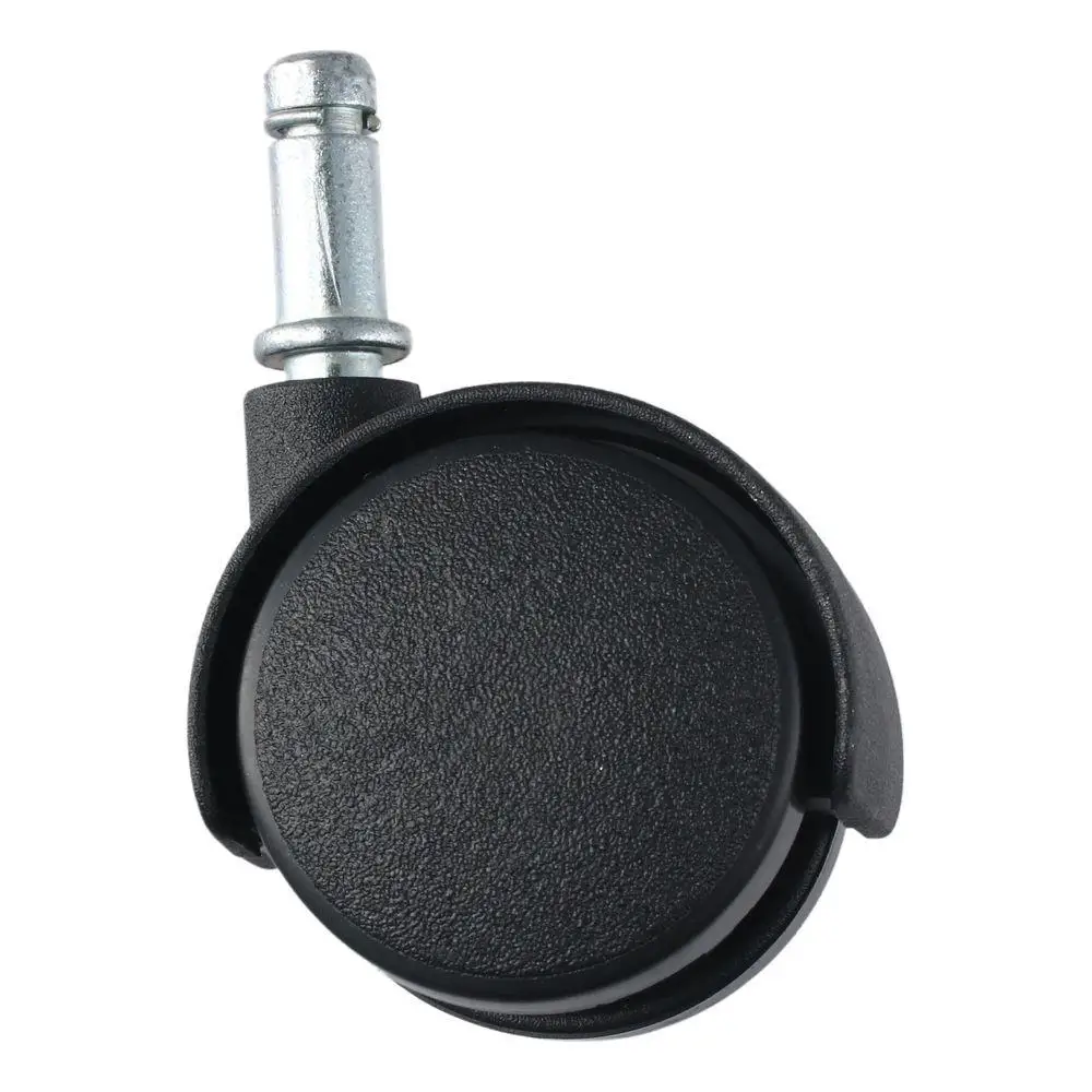 Portable Nylon Insert Rod 360 Degree Universal Caster PP Silver Furniture Pulley Black Iron 1.5 Inch Swivel Casters Worker