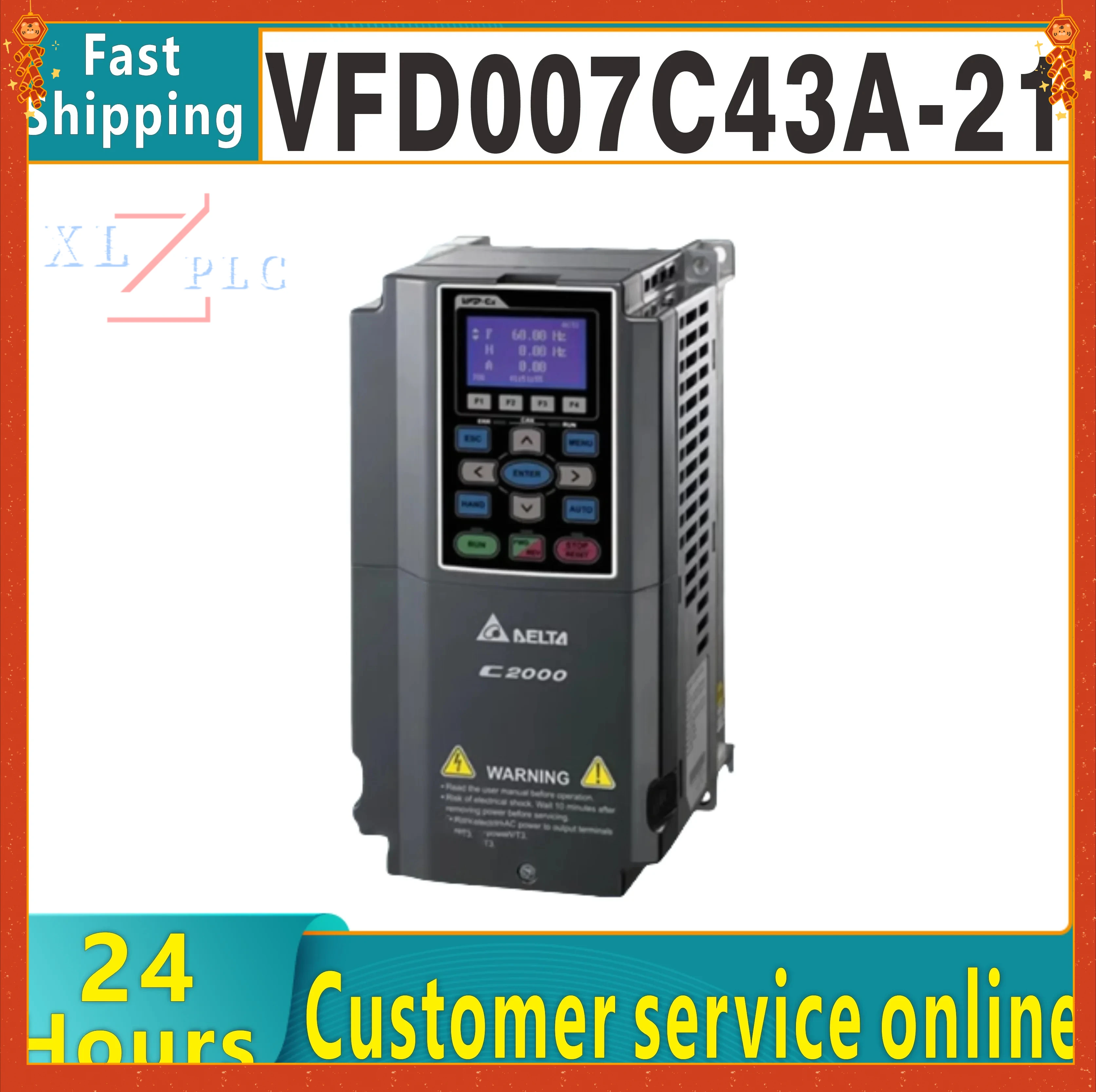 

VFD022C43A-21 VFD007C43A-21 100% НОВЫЙ преобразователь частоты