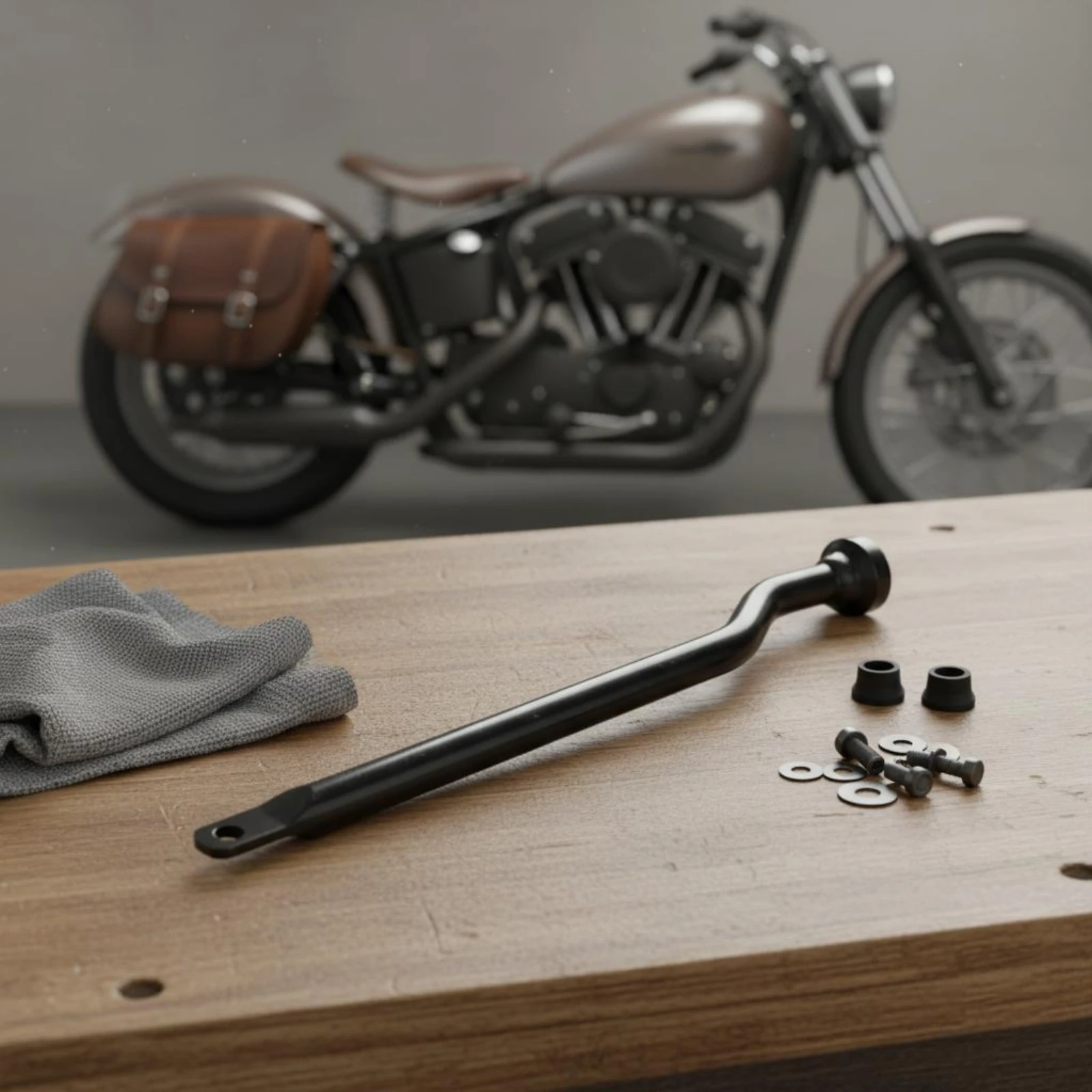 Saddlebag Bracket Rust Resistant Saddlebag Support Frame Side Bag Mount Rack Anti-Rub Saddlebags Support Bracket Heavy Duty