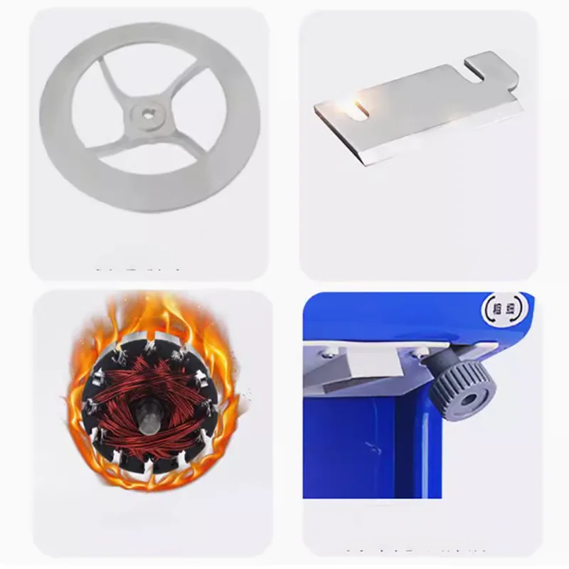 Electric Ice Shaver Min Manual Control Commercial Ice Crusher   Machine
