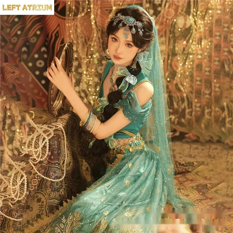 

2025 The new Western region style beauty fashion retro style Hanfu folk dance performance stage performance