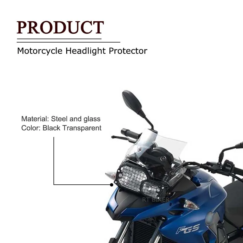 For BMW F800GS F700GS F650GS F 800 GS 700 650 GS 2008-2018 Motorcycle Headlight Protector Grille Guard Cover Hand Light Grille