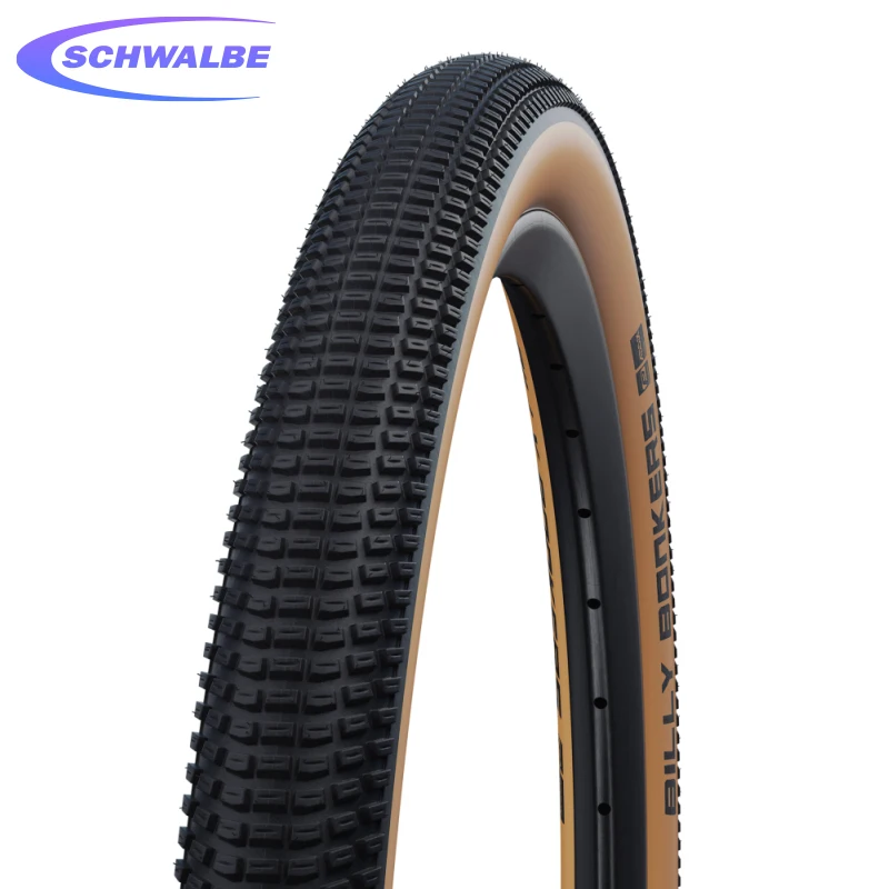 SCHWALBE BILLY BONKERS 50-406 20x2.00 Ultralight Brown Edge Dirt Jump MTB Bike PumpTrack Bicycle Tyre Folding Tire Cycling Parts