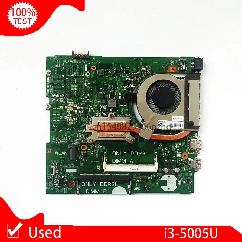 

Used Laptop Motherboard For DELL Inspiron 3458 3558 Core SR27G I3-5005U Mainboard CN-0MY4NH 0MY4NH 14216-1