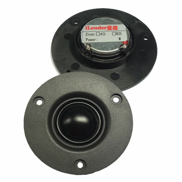 Factory HiFi 3Inch 4Ω/8Ω optional RMS Power 15W 92DB 25-core Neodymium Mag. Silk Dome Tweeter Speaker Driver for car/PC &others
