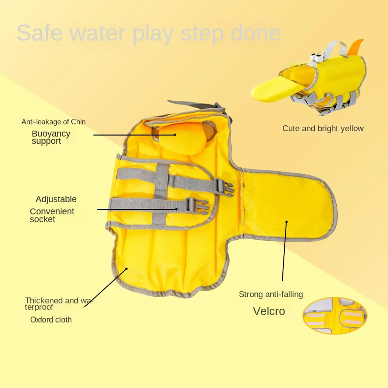 Pet Swimming Life Jacket Safety Vest For Dogs Swim Adjustable In Pool Surfing Drifting Dog Clothes Life Rescue Vest S0Ecc64E290D8454695D0A43Dbf8034277