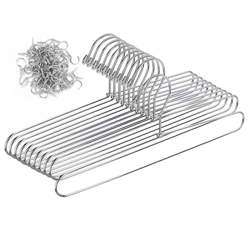 

ABUH-Painting Hanger 15 Pack Cabinet Door Drying Rack Kit 14.57 X 5.24 Inch Dpor With 80 Screw-In Cup Hooks Tool