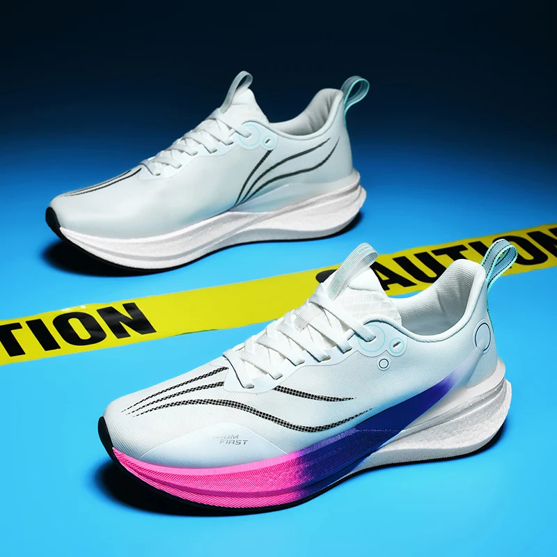 

Women's Cushioning Running Shoes for Men Suitable Heavy Runners Women Non-slip Outdoor Athletic Male Marathon Training Sneakers