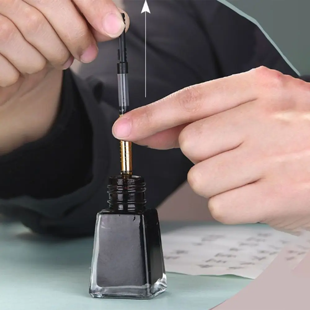 Soft Morandi Calligraphy Brushes Reusable Weasel Hair Regular Script Brush Practice Calligraphy Multi-purpose Pen-type Brush