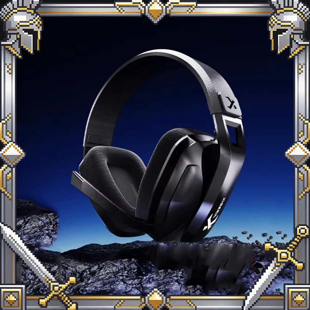 

Беспроводные наушники XIBERIA K01S, три режима, 40-мм титановые динамики, ультралегкий дизайн, низкая задержка, игровые наушники для ПК-геймеров