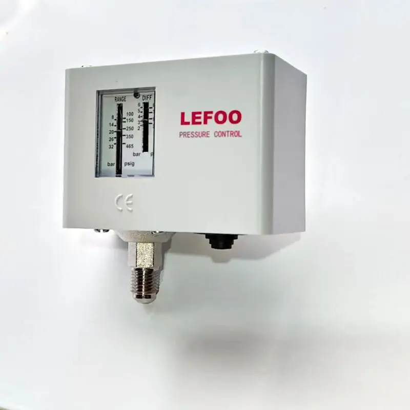 LEFOO LF55V Automatic Vacuum Pressure Controller, Vacuum Sensor Pressure Switch for Vacuum Pump, 12V/24V/220V
